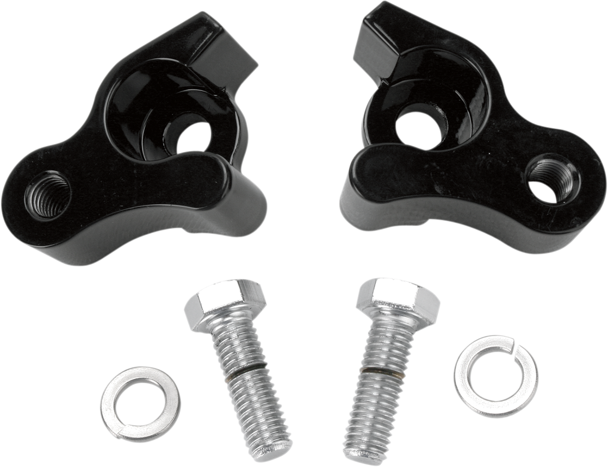 Burly Brand Lowering Kit - Rear - Lowers 1" - Black - '09-'16 FL