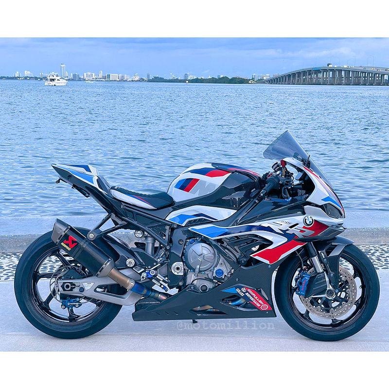 Akrapovic Mid Length Carbon Fiber Full Titanium Exhaust for S1000RR M1000RR
