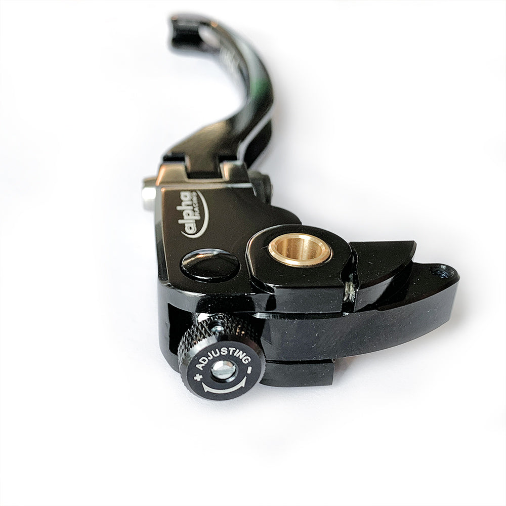 Alpha Racing Brake lever racing long, foldable