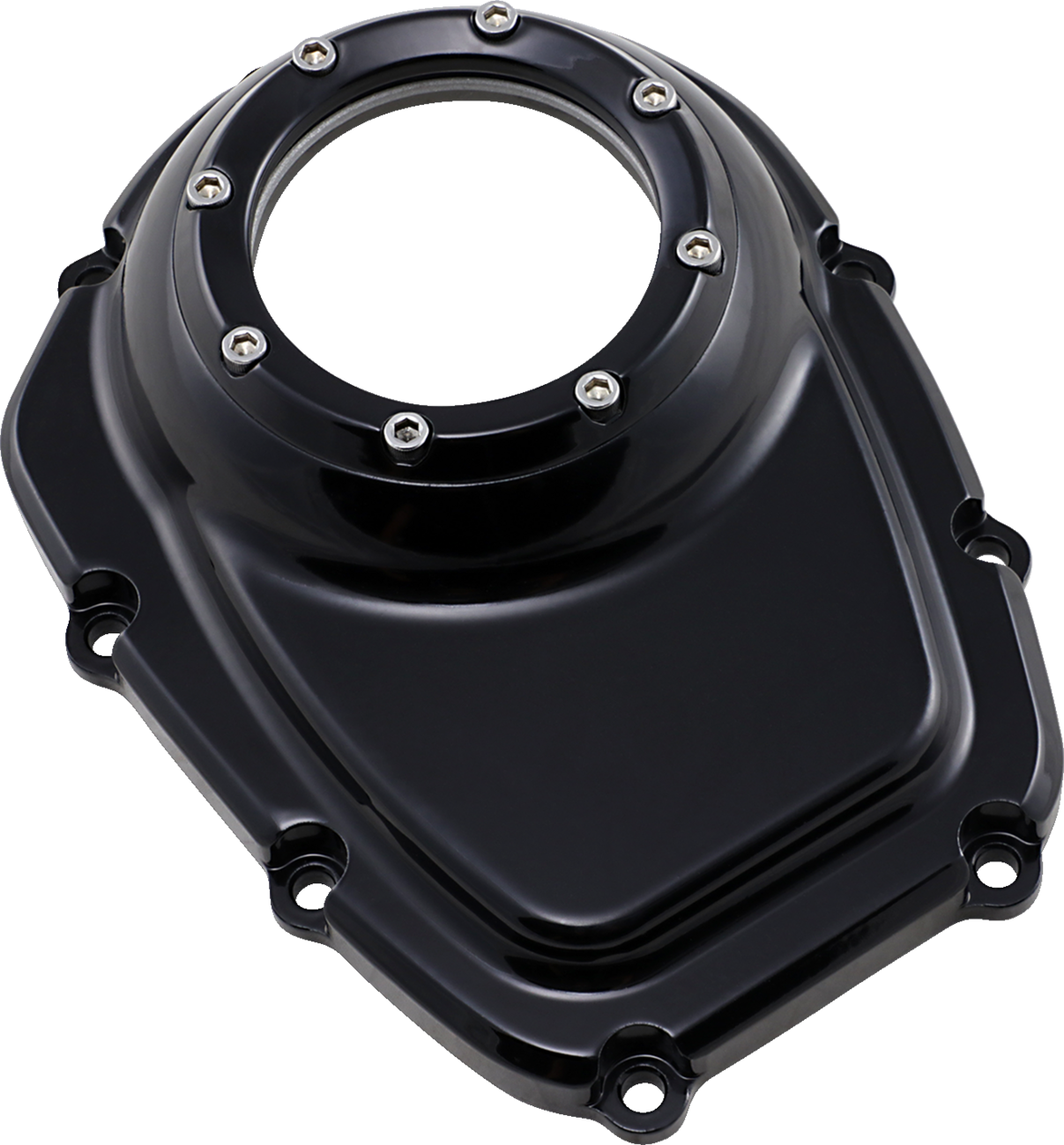 Trask Assault Series Cam Cover - Gloss Black Powdercoat - M8