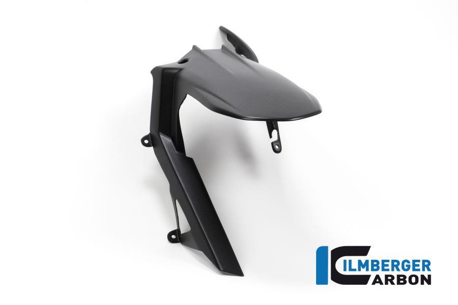 Ilmberger Carbon Rear Hugger Including Upper Chain Guard Ducati MTS 1200 2016 Enduro - Matte