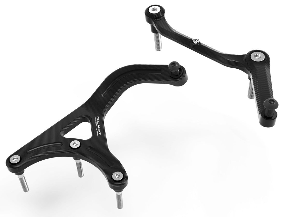 Ducabike DBK SAS16 MTS V4 Kit Mount Steering Damper - BLACK-BLACK