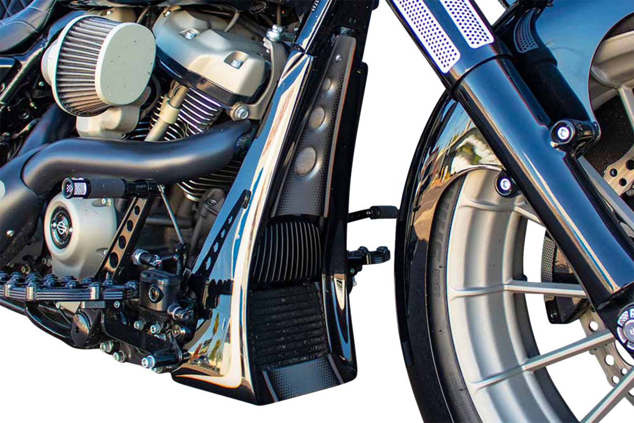 Paul Yaffe Bagger Nation Chin Spoiler - Dimple Die - HD Touring