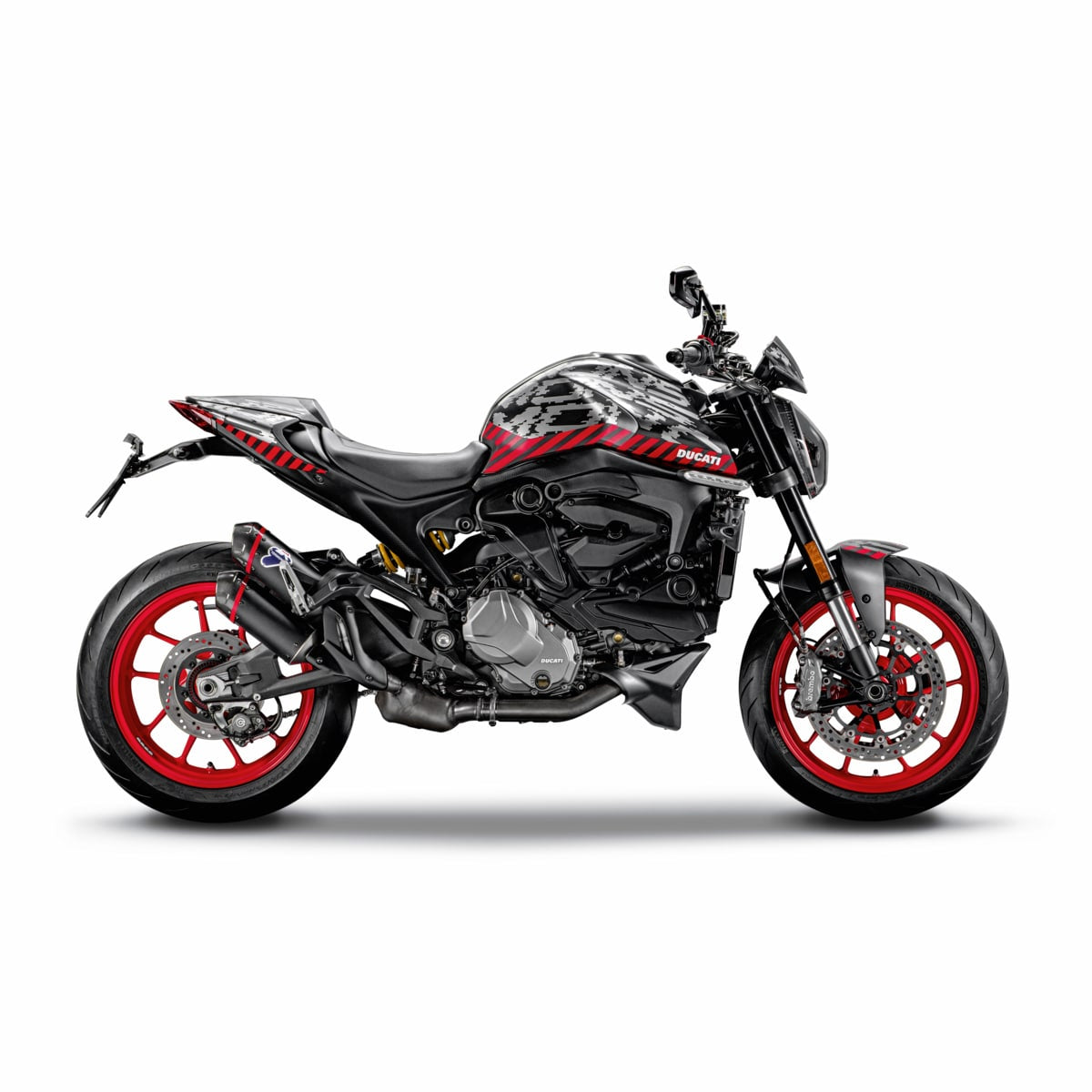 Ducati Performance Monster Pixel Customised Fairings