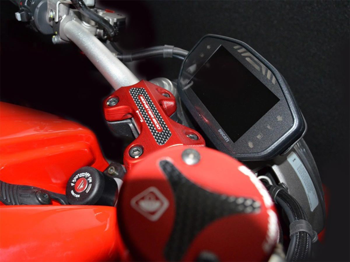 Ducabike DBK BM04 Handlebar Clamp M1200 - RED