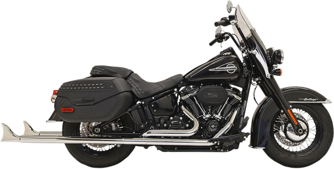 Bassani Xhaust Fishtail True Dual Exhaust System