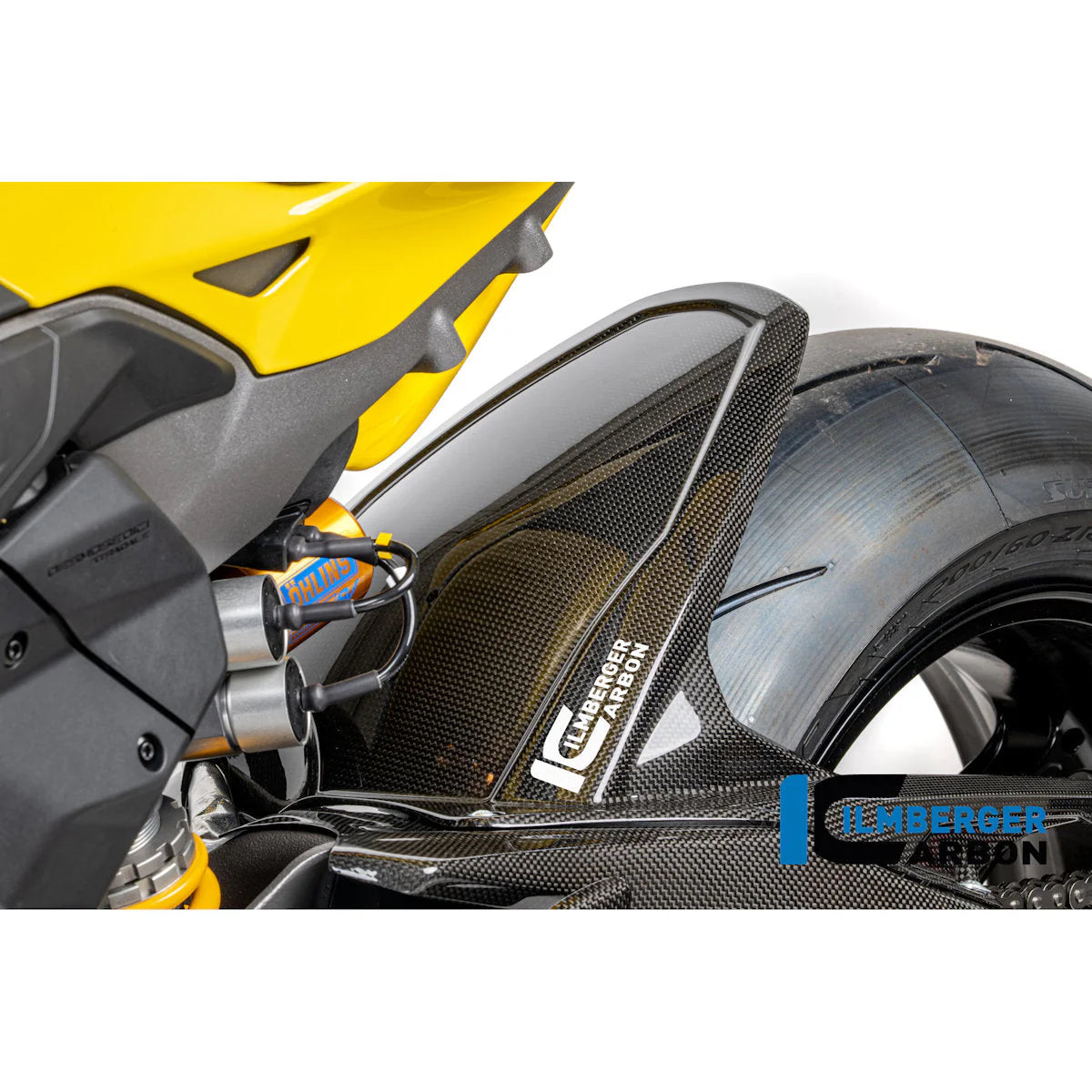 Ilmberger Carbon Rear Hugger For Ducati Panigale V4 V4S Tricolore