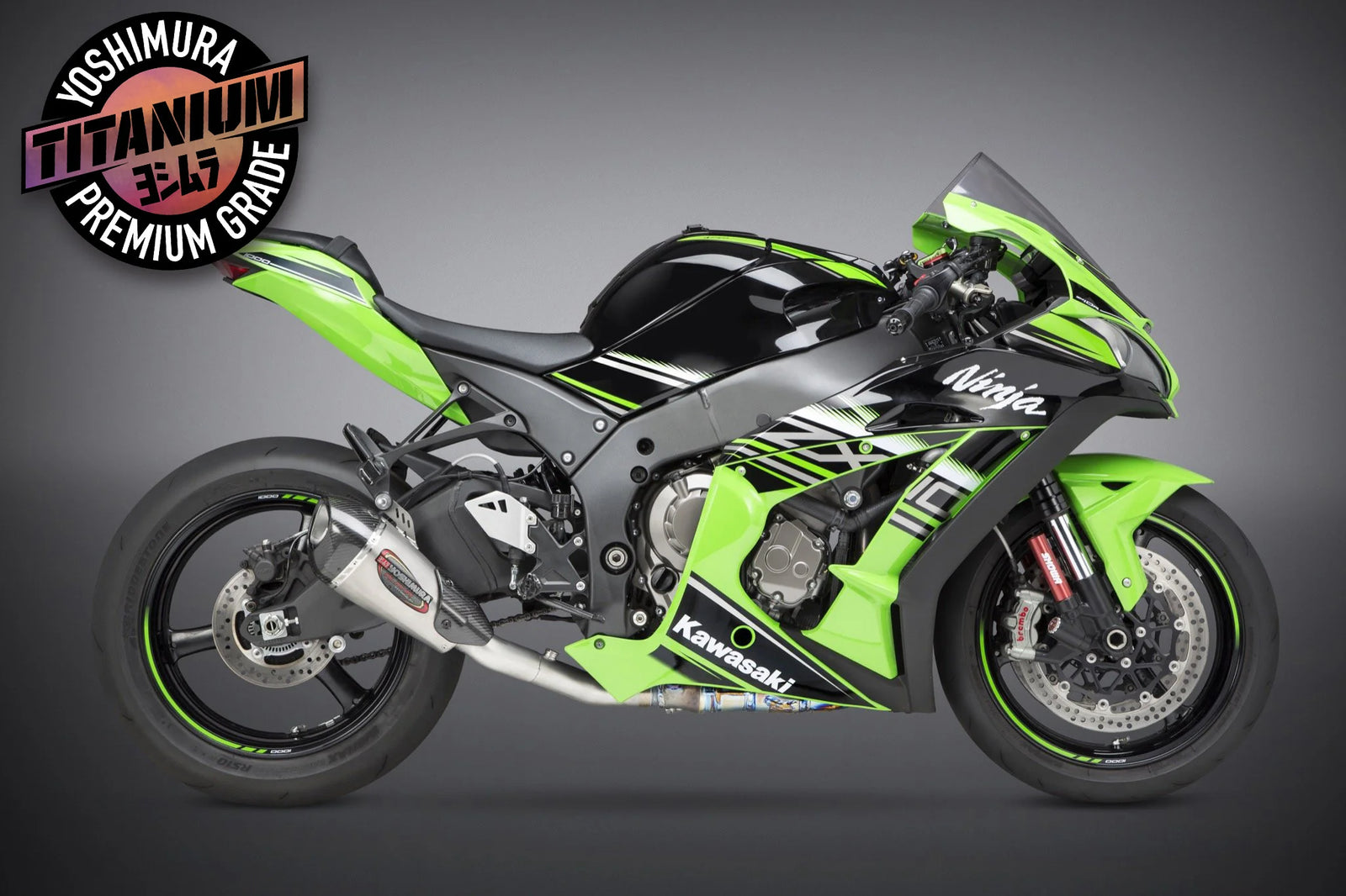 Yoshimura ZX-10R/RR 16-20 ALPHA-T Titanium 3/4 Exhaust