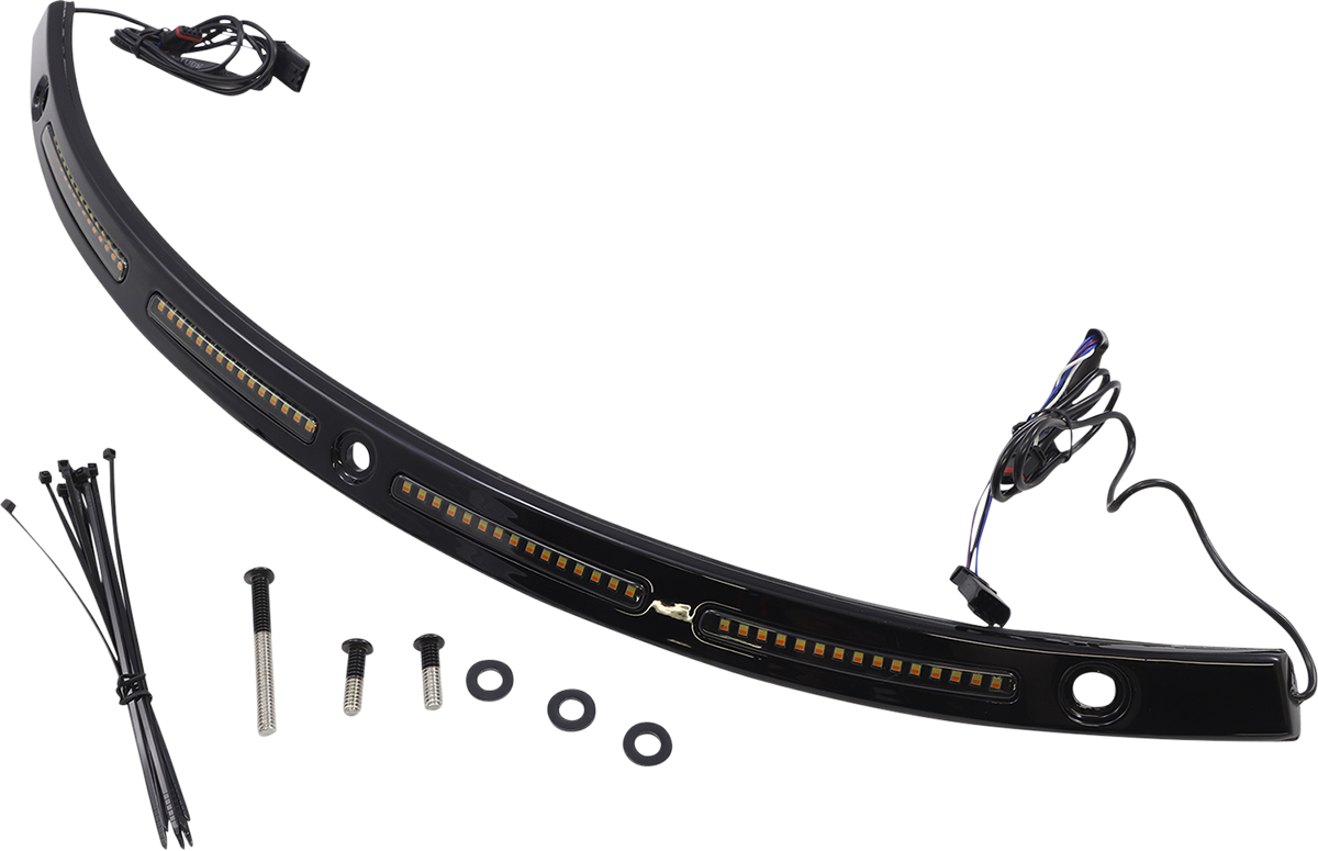 Custom Dynamics Windshield Trim - Black