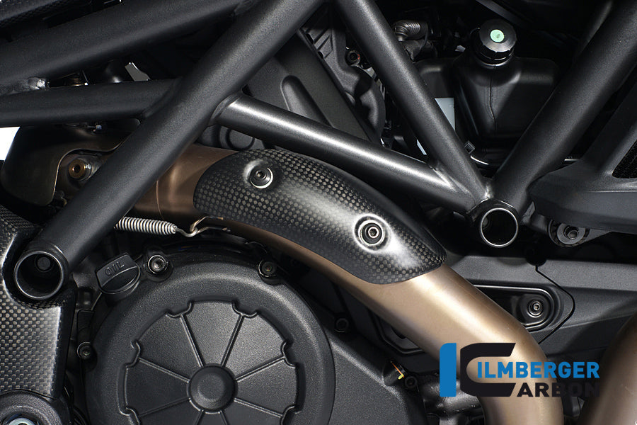 Ilmberger Carbon Exhaust Heat Shield At The Manifold Carbon