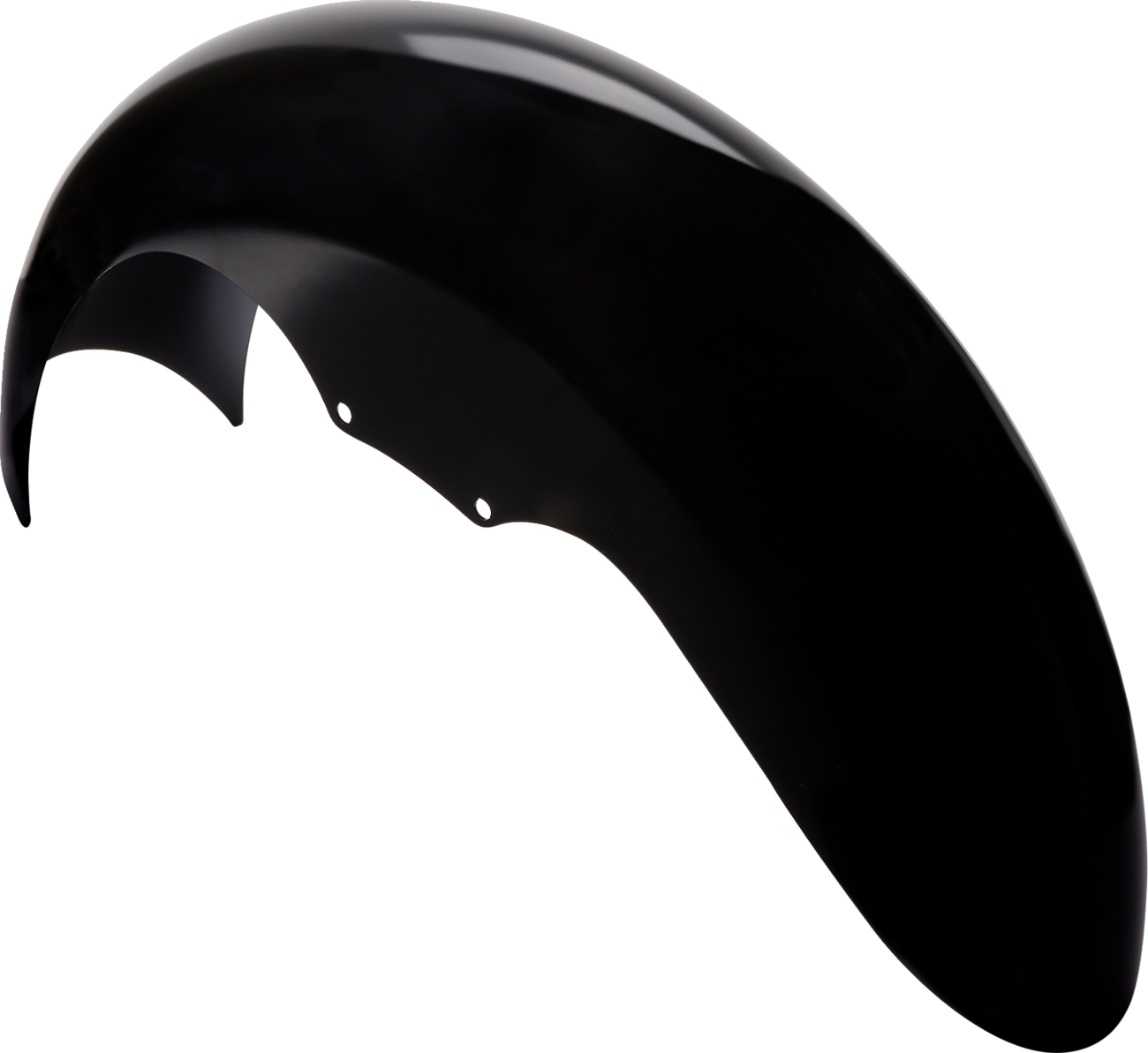 Klock Werks Level Front Fender - Black - 16"-19" - HD Touring/Trike