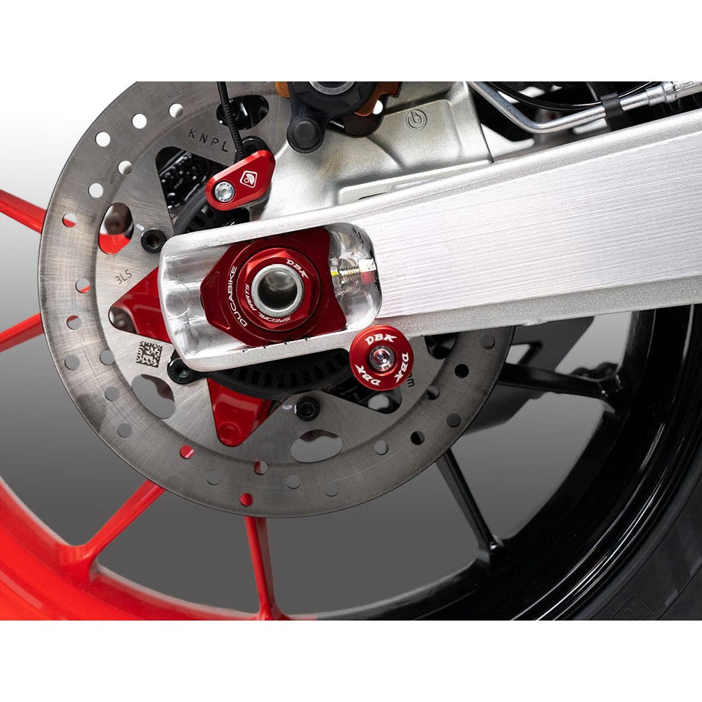 Ducabike DBK CNC Rear Swing Arm Slider Stand Spools Hypermotard 698 Mono
