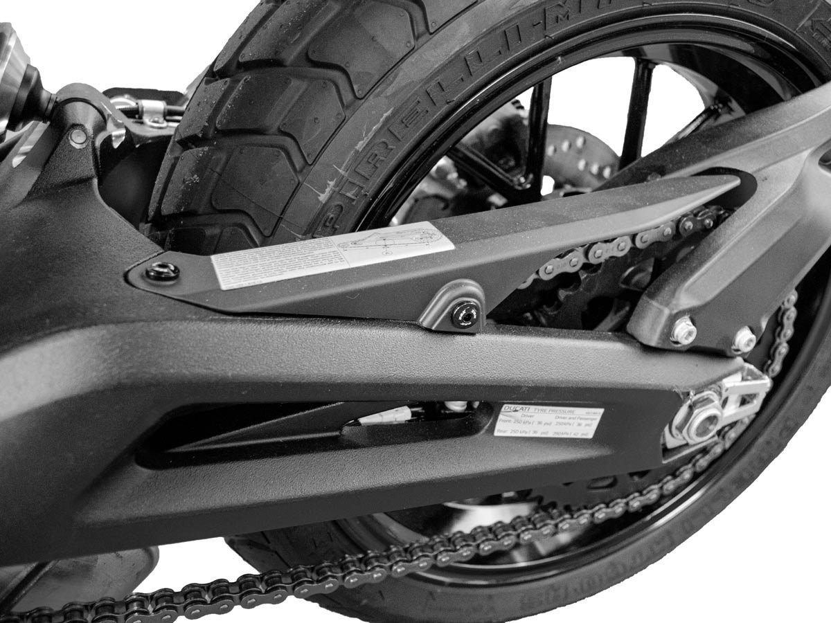 Ducabike DBK KVT38 Scrambler Chain Guard Screw Kit - BLACK