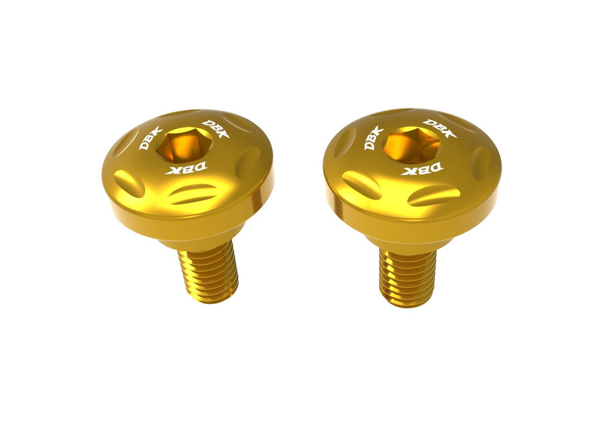 Ducabike DBK KVT84 HM 698 Right Engine Cover Screws Kit - Gold