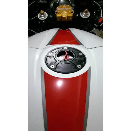 TWM Quick Action CNC Aluminum Gas Cap For Aprilia - TAPR.01