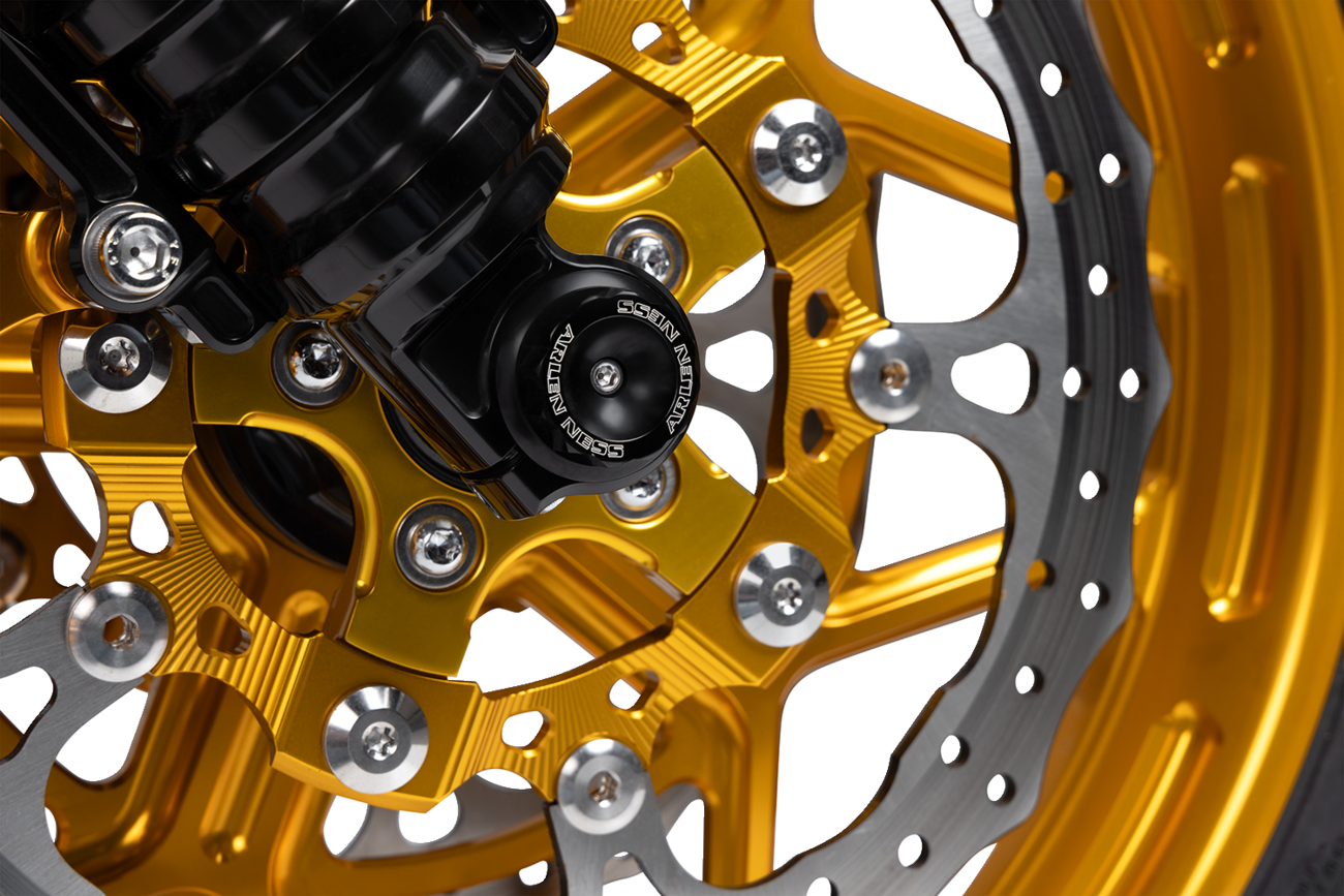 Arlen NESS Rotor Mount - Ness Wheel - Gold