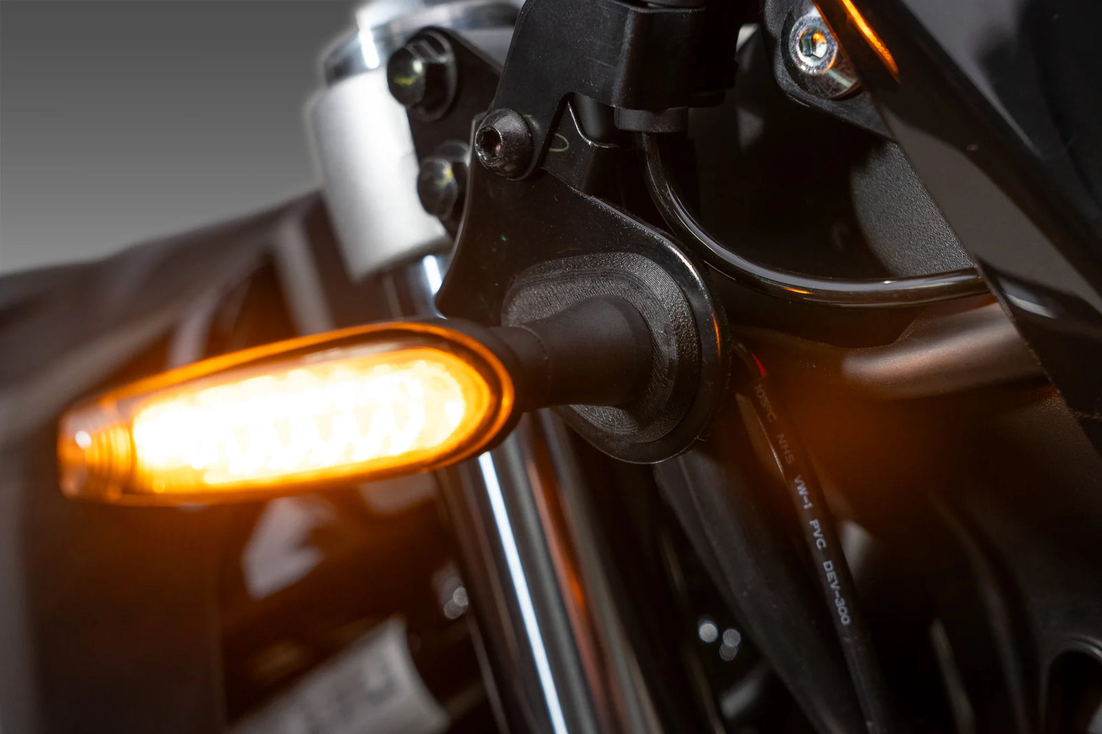 Yoshimura WR125R 2026 Front 8mm Stem Turn Signal Mount Plates
