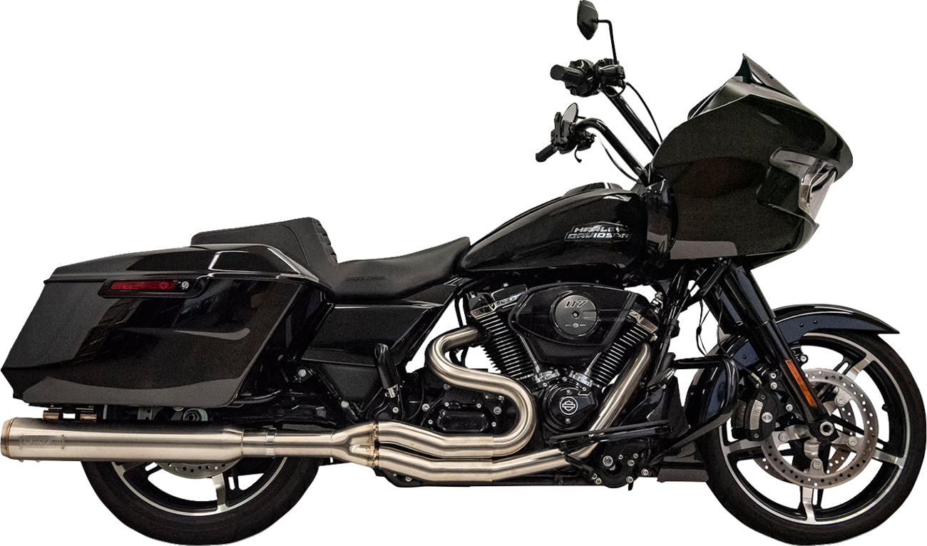 Bassani Xhaust 2-Into-1 High Horsepower Exhaust System - Stainless Steel - M8