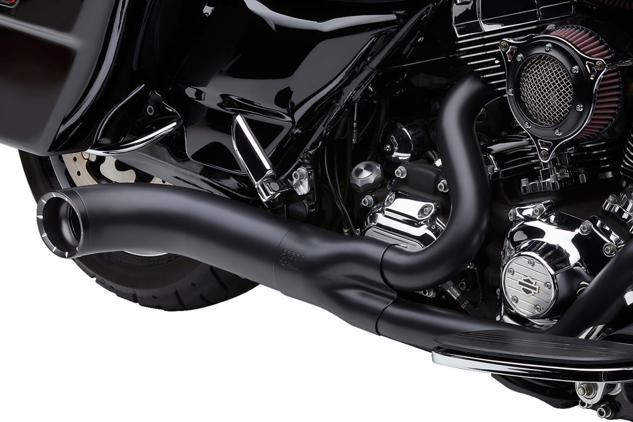 Cobra Turn Out 2-Into-1 Exhaust System - Black