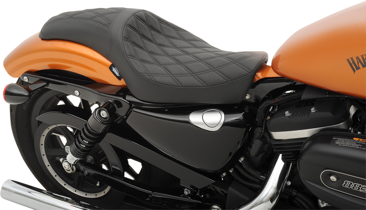 Drag Specialties Seats Predator Seat - Double Diamond - XL '10-'22
