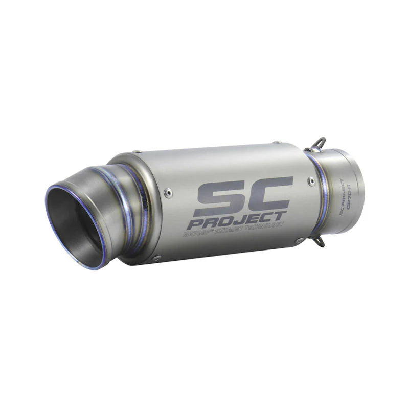 SC Project GP70-R Titanium Slip On For BMW S1000R K63 2022