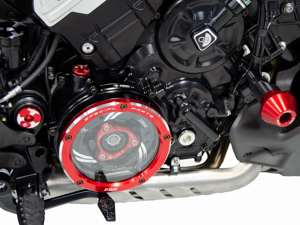 Ducabike DBK CCDV09 MTS V4 Clutch Cover Transformation Kit - BLACK