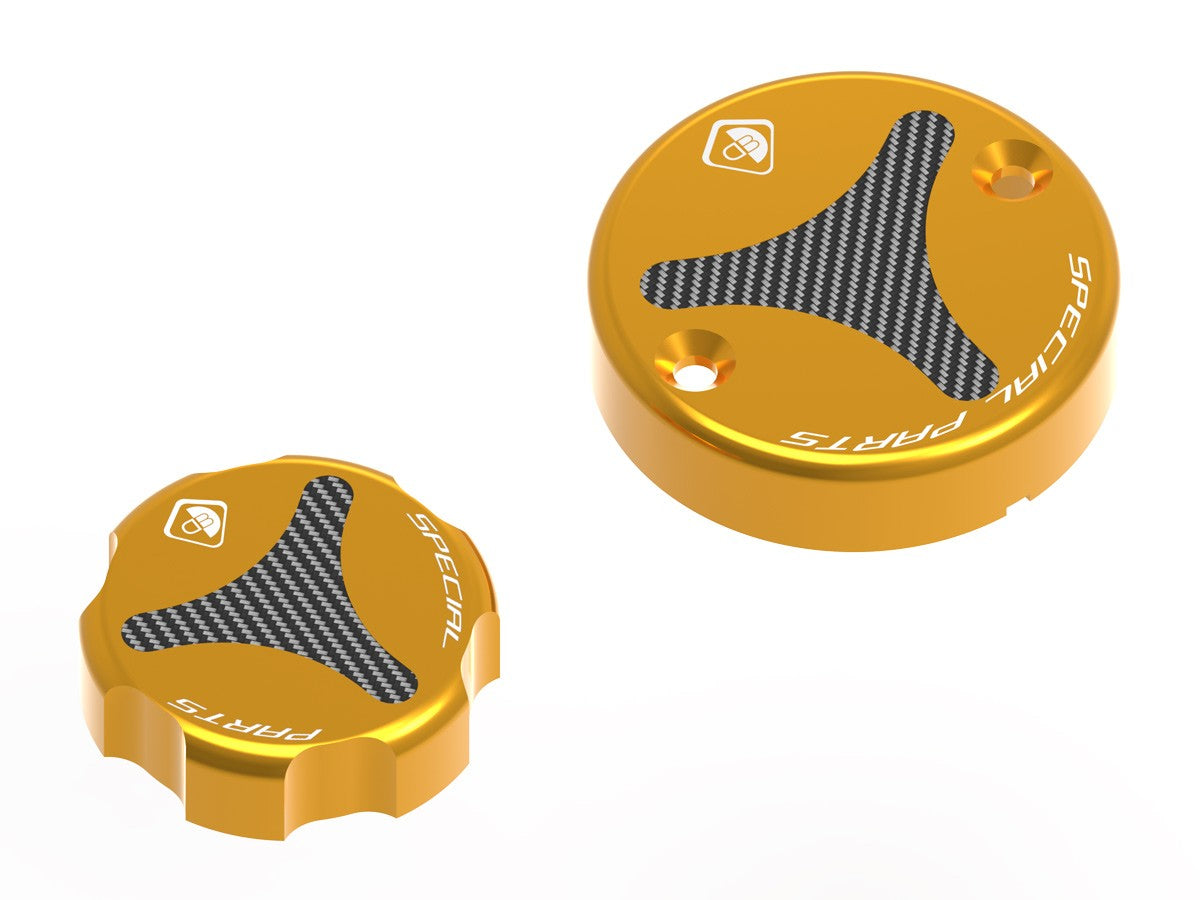 Ducabike DBK TLS01 Fluid Reservoir Caps - Gold