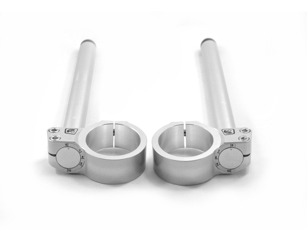 Ducabike DBK BSR500 ADJUSTABLE HANDLEBAR 50 MM RISE 0 MM - SILVER