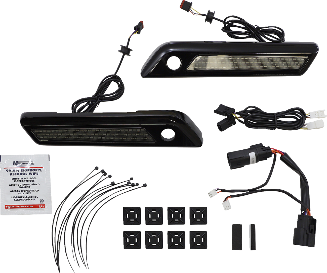 Custom Dynamics Saddlebag LED Latch Light