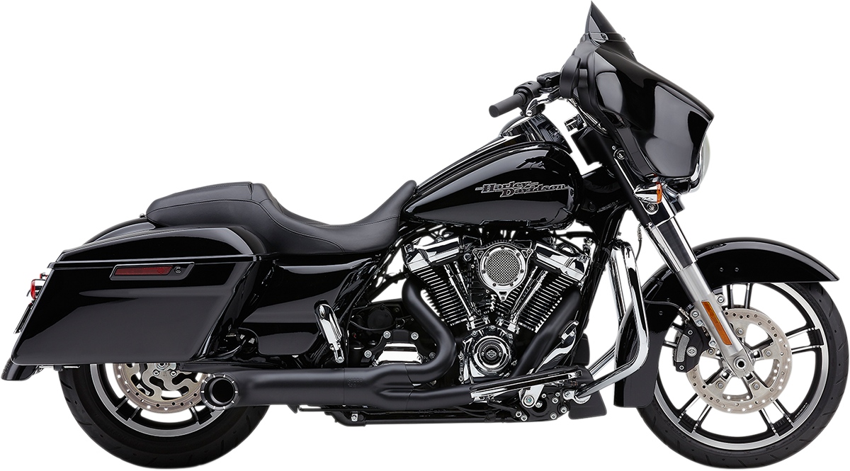Cobra Turn Out 2-Into-1 Exhaust System - Black
