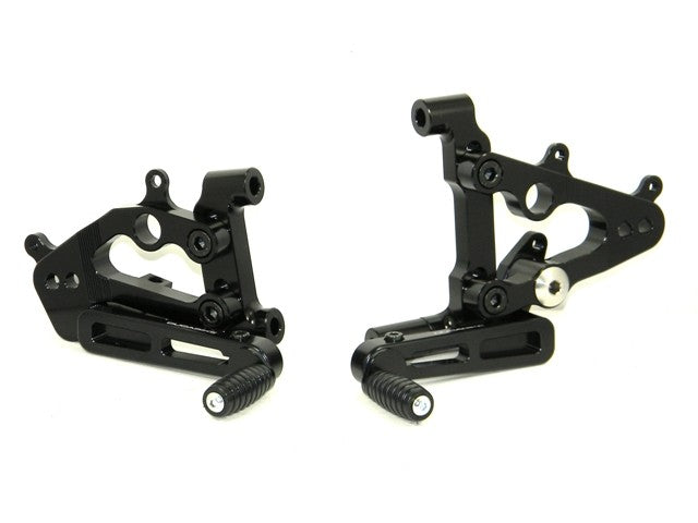 Ducabike DBK PR119902 Adjustable Rearset 8991199 Panigale - BLACK-BLACK