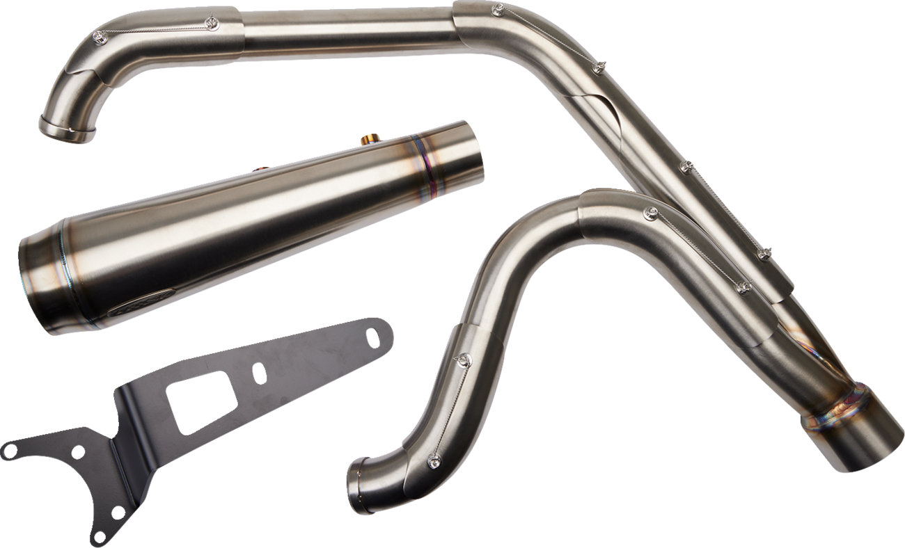 Trask Assault 2:1 Exhaust - Full Stainless - '84-'00 FXR