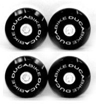 Ducabike DBK TTDES01 Kit Frame Plugs Desert Sled - BLACK