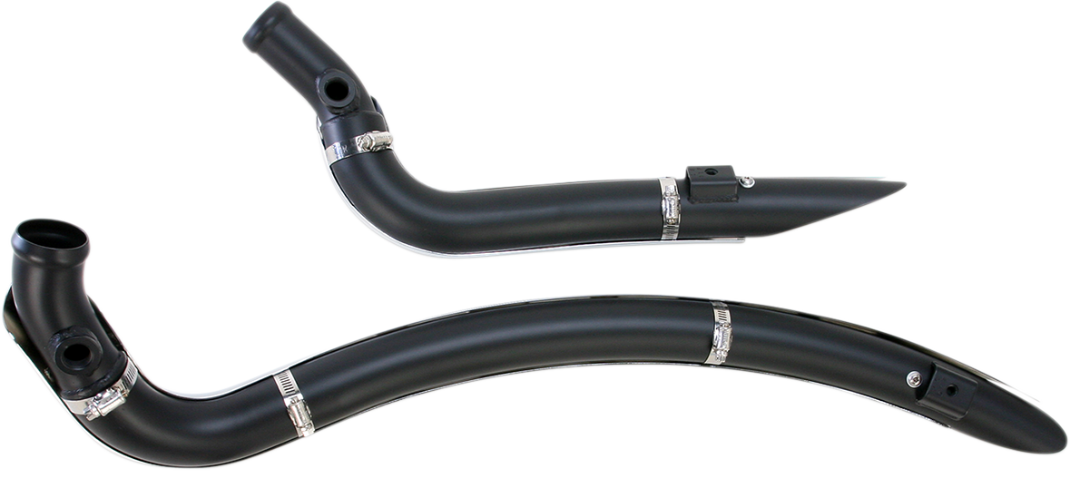 Bassani Xhaust Sweeper Exhaust - Black/Chrome