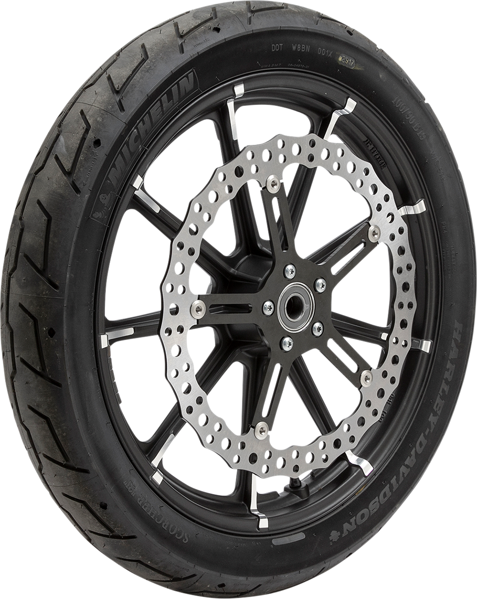 Arlen NESS Jagged Brake Rotor - 15" - Right - Hub-Mount