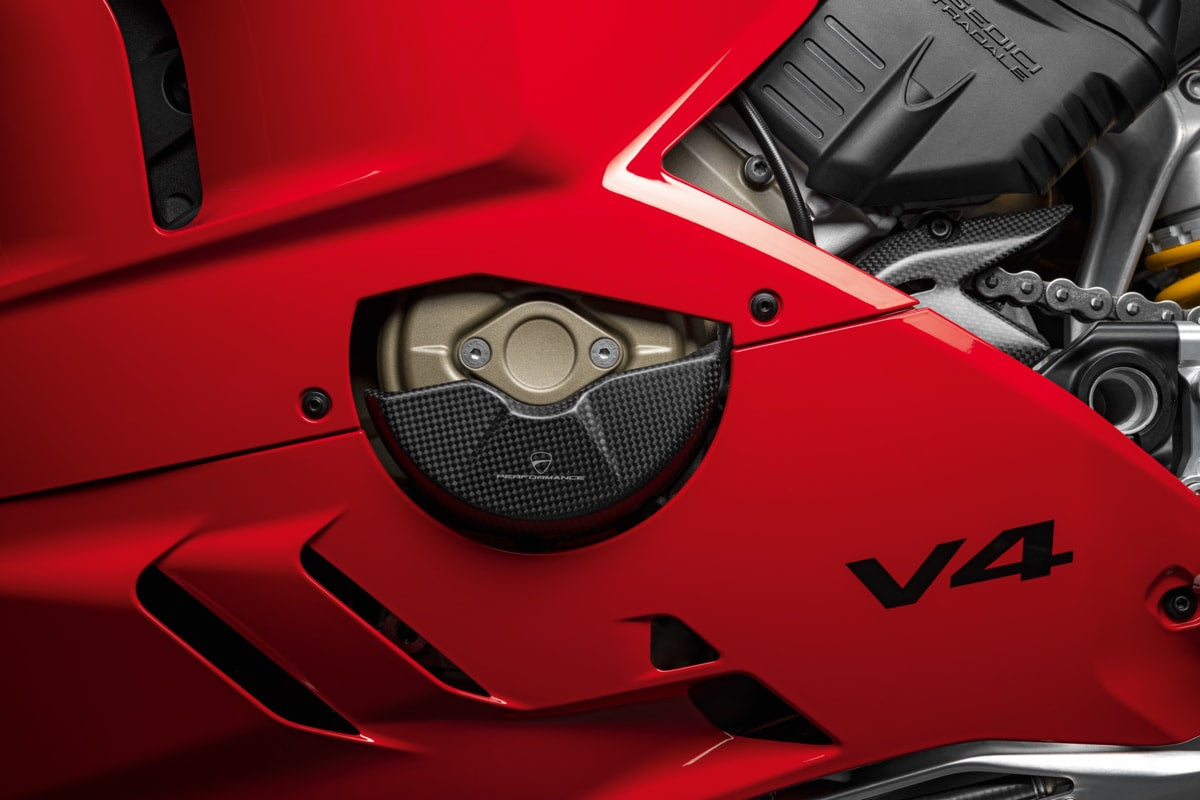 Ducati Performance Carbon Protection For Generator Cover
