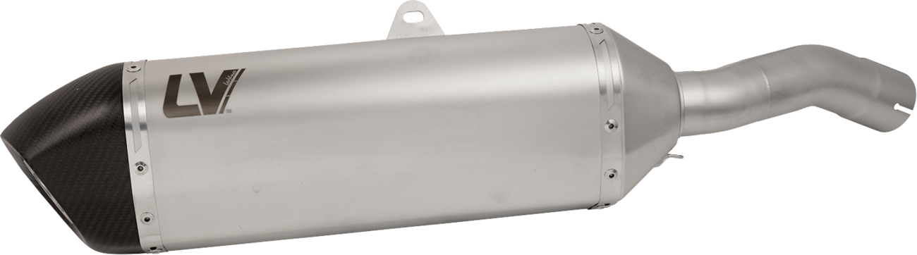 LeoVince LV-14 Slip-On Muffler - Stainless Steel - BMW F 750/900 GS
