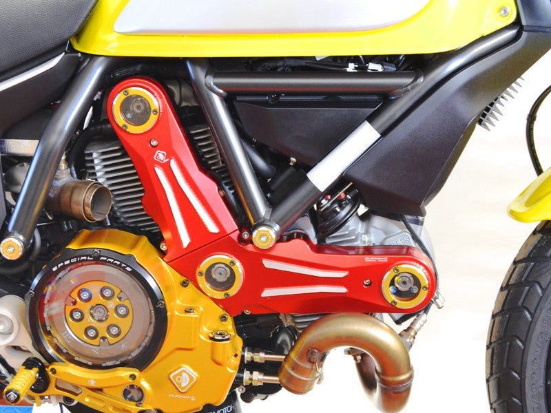 Ducabike DBK CDSCRA01 Timing Belt Cover - RED-GOLD