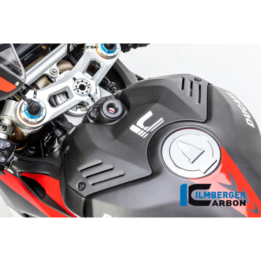 Ilmberger Carbon Fiber Tank Cover For Ducati Panigale V4 V4S Speciale