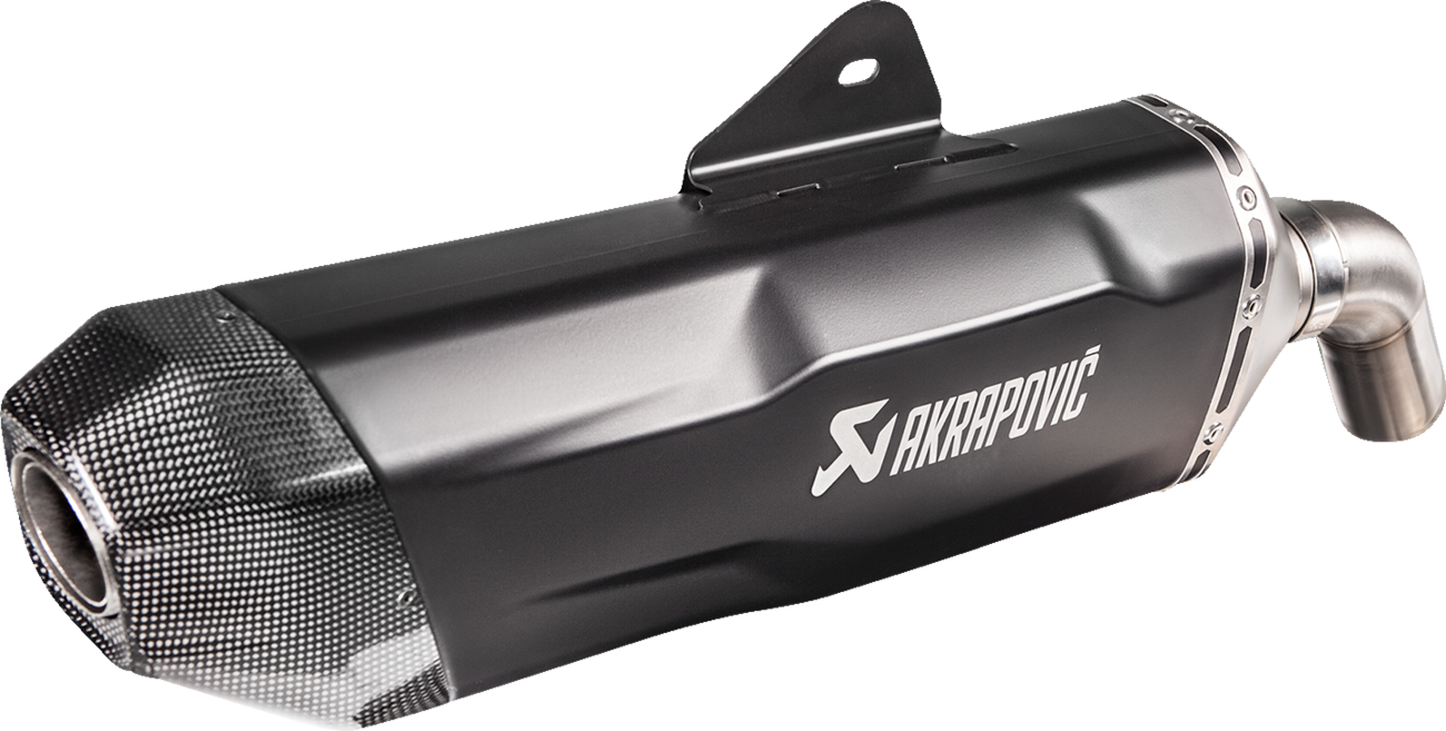 Akrapovic Slip-On Line Muffler - Titanium Black - BMW F850GS