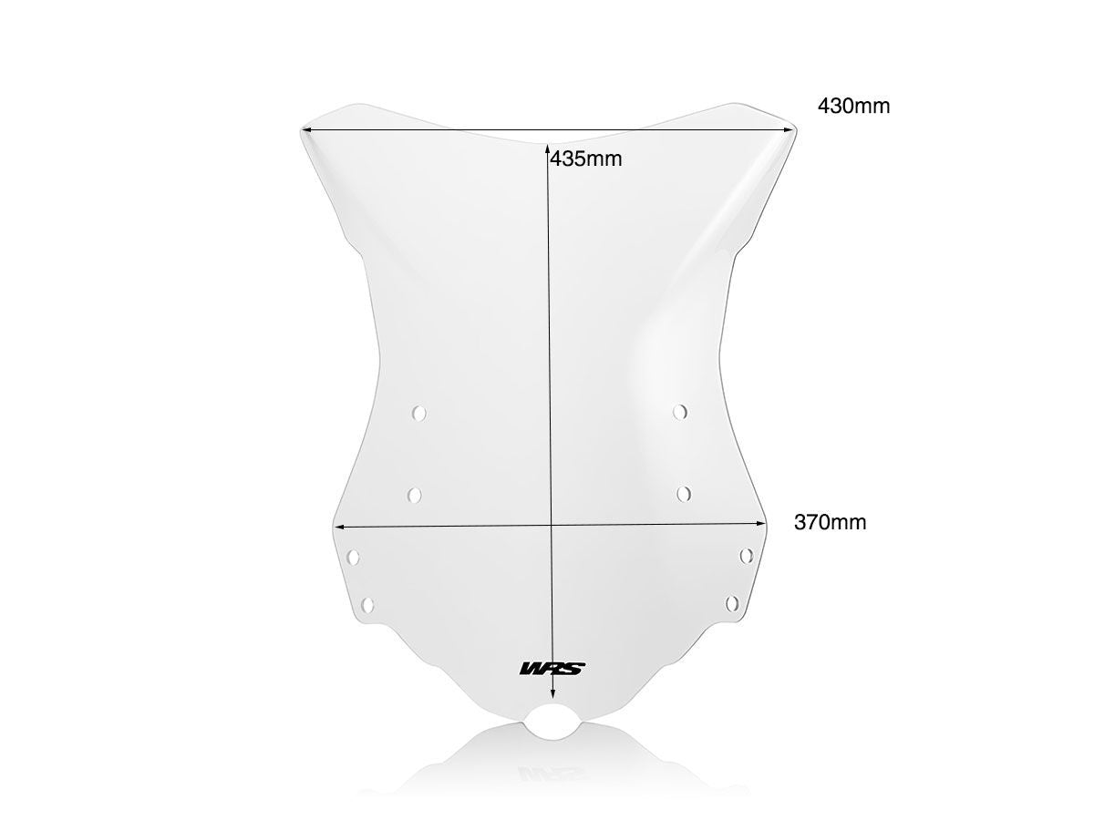 WRS Intermedio Windscreen Benelli TRK 502 / X 2017-2026