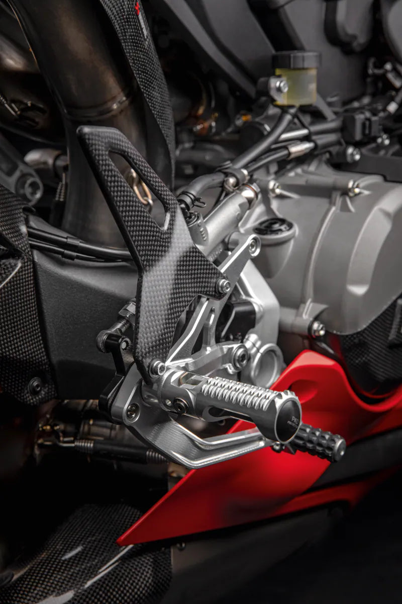 Ducati Performance Adjustable Rider Footpegs In Aluminium