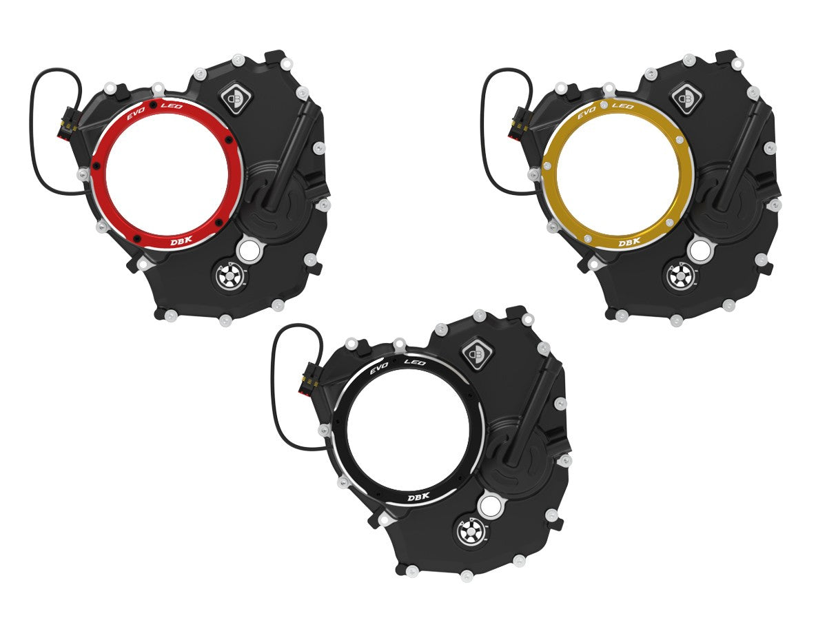 Ducabike DBK Clear Clutch Cover EVO LED Ducati V2