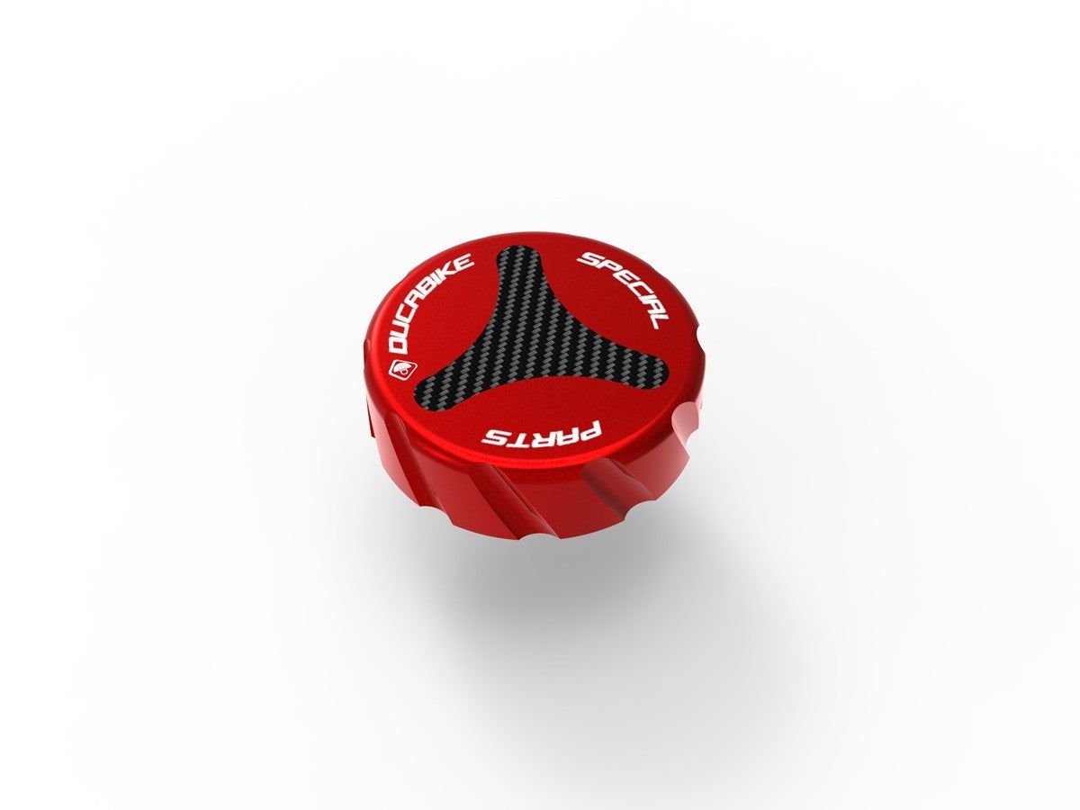 Ducabike DBK TRA01 Water Radiator Cap Cover - RED