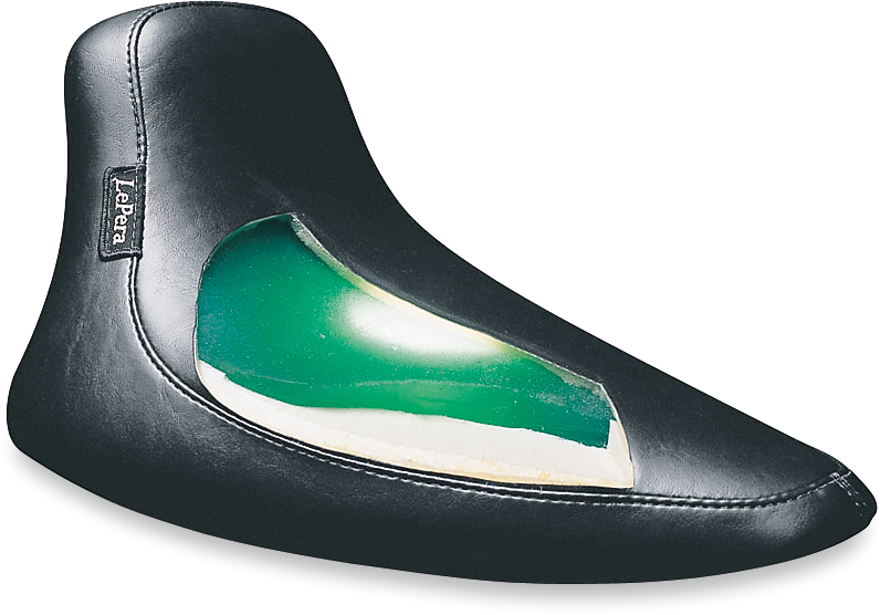 Le Pera Bare Bones Solo Seat - Smooth - Black - FL/FX '84-'99