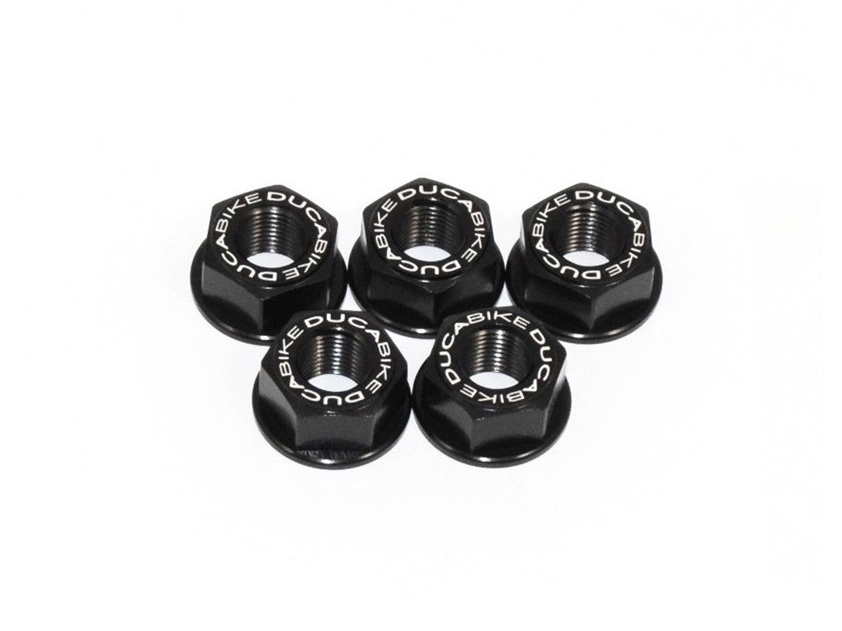 Ducabike DBK 5DSB01 Nuts Set Rear Sprocket Carrier - BLACK