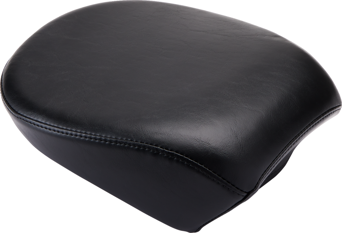 Le Pera Bare Bones Pillion Pad - Deluxe - Smooth - Black - FL '08-'23