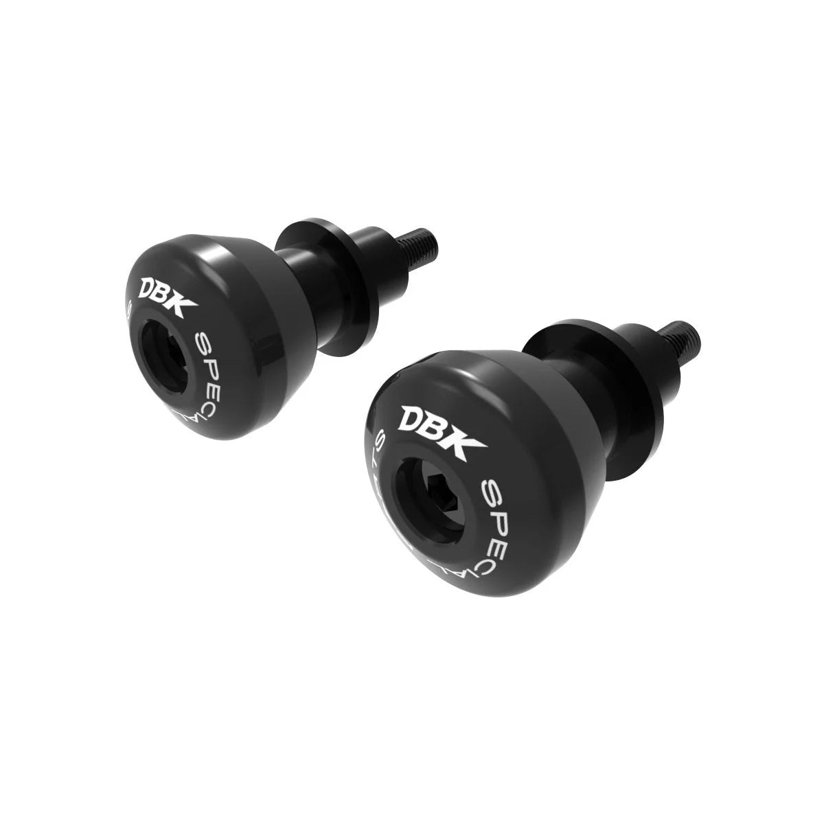 Ducabike DBK CNC Rear Swing Arm Slider Stand Spools Hypermotard 698 Mono - Black