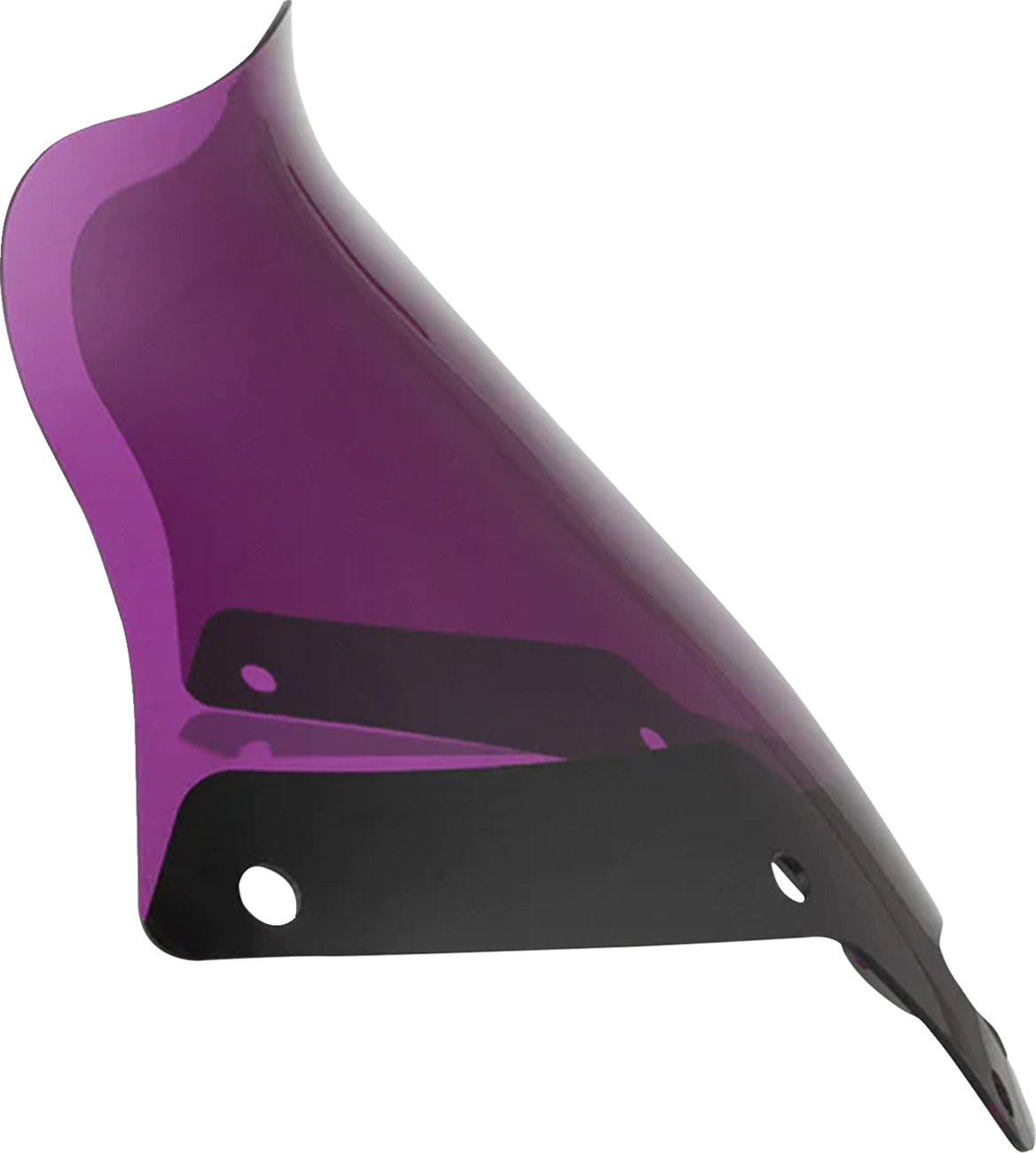 Klock Werks Kolor Flare® Windshield - 8" - Purple - '22-'25 FXLRST