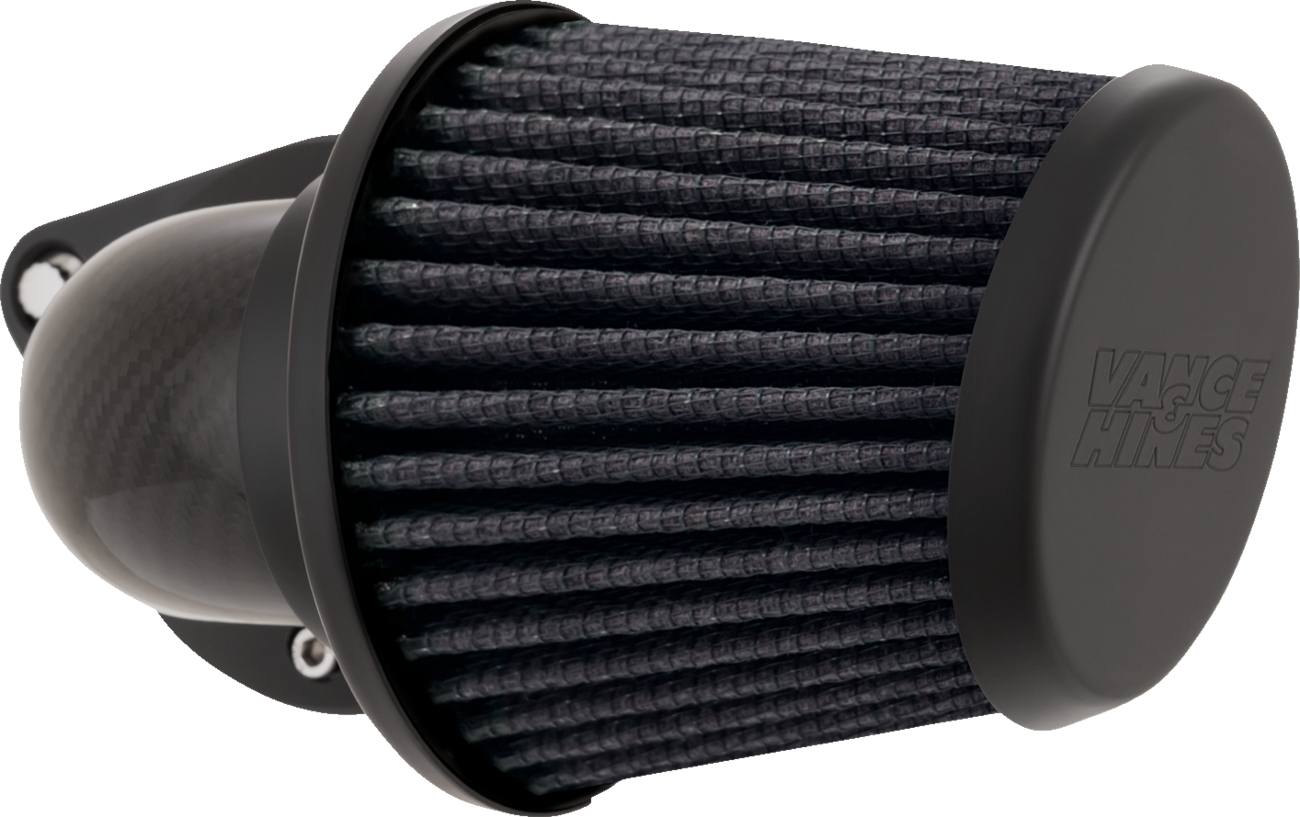Vance & Hines VO2 Falcon Air Intake Kit - Weaved Carbon Fiber
